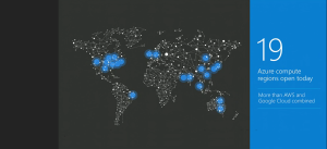 Azure installé dans 19 régions