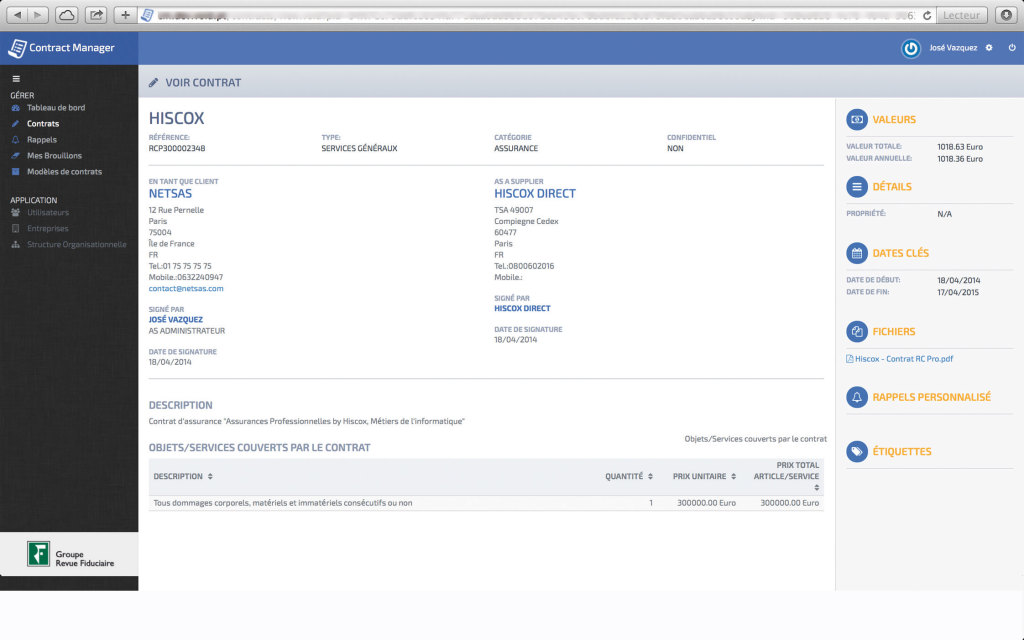 Les nouveaux modules de RF-Cloud