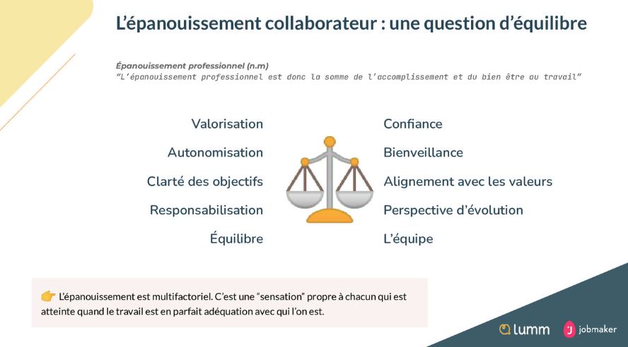 épanouissement professionnel